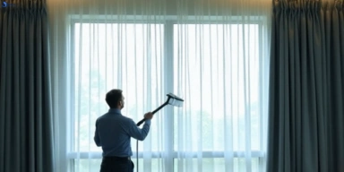 Commercial curtain stain removal service yallambie-vic hotels offices restaurants